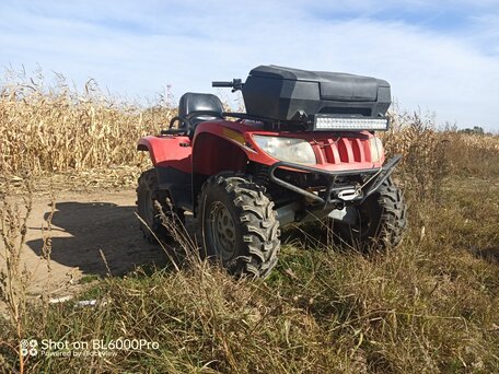 2012 Arctic Cat 500 Series, красный, 560000 рублей, вид 3