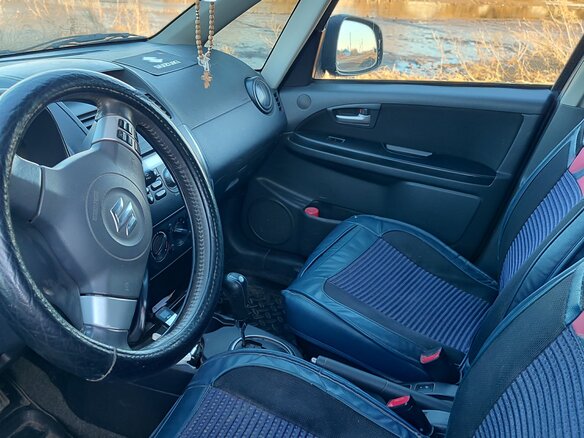 2008 Suzuki SX4 I (Classic), синий, 800000 рублей - вид 5
