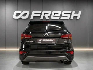 2017 Hyundai Santa Fe III Рестайлинг, чёрный, 2530000 рублей, вид 3
