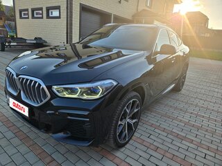2022 BMW X6 30d III (G06), синий, 7900000 рублей, вид 2