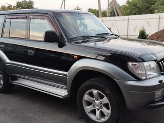 2001 Toyota Land Cruiser Prado 90 Series Рестайлинг, чёрный, 1500000 рублей, вид 4