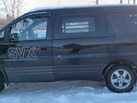 2007 Hyundai Starex, чёрный, 490000 рублей, вид 3
