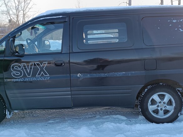 2007 Hyundai Starex, чёрный, 490000 рублей - вид 2