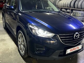 2015 Mazda CX-5 I Рестайлинг, синий, 1960000 рублей, вид 4
