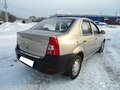 2013 Renault Logan I Рестайлинг, бежевый - вид 4