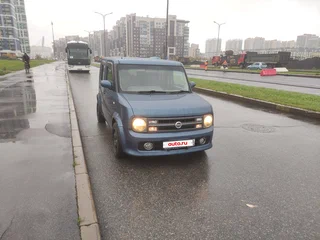 2005 Nissan Cube Cubic II (Z11), синий, 375000 рублей, вид 3