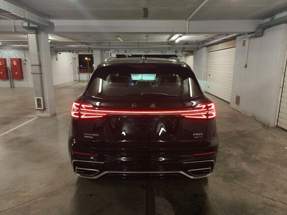 2024 Hongqi HS5 I Рестайлинг, чёрный - вид 6