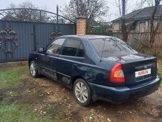 2011 Hyundai Accent ТагАЗ II, синий, 625000 рублей, вид 2