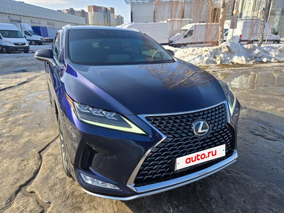 2020 Lexus RX 300 IV Рестайлинг, синий, 5900000 рублей - вид 4