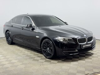 2015 BMW 5 серии 520i VI (F10/F11/F07) Рестайлинг, чёрный, 1574900 рублей, вид 1