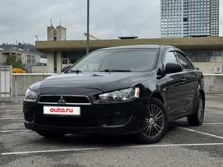 2008 Mitsubishi Lancer X, чёрный, 730000 рублей, вид 1