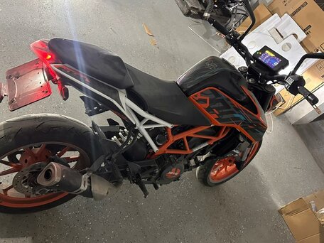 2017 KTM 390 Duke, оранжевый, 440000 рублей, вид 5