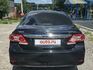 2011 Toyota Corolla X (E140, E150) Рестайлинг, чёрный, 1580000 рублей, вид 4