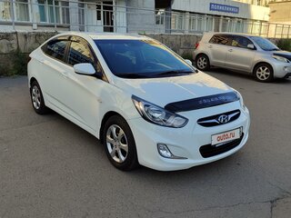 2014 Hyundai Solaris I, белый, 830000 рублей, вид 4