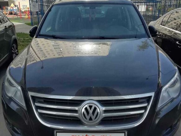 2009 Volkswagen Tiguan I, чёрный