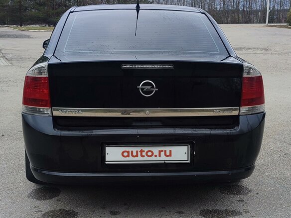 2006 Opel Vectra C Рестайлинг, чёрный, 450000 рублей - вид 2
