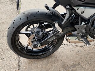 2021 Kawasaki Z 650, чёрный, 790000 рублей, вид 5