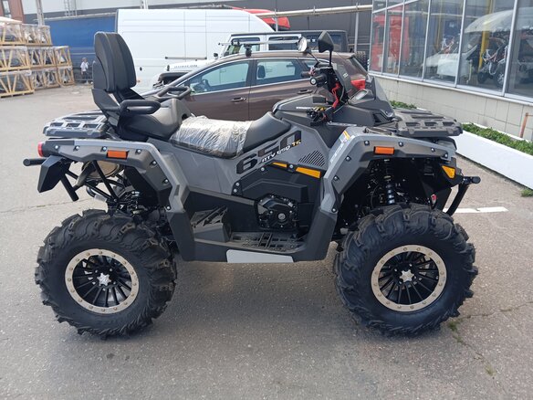 2025 Stels ATV-650 Guepard Trophy, серый, 1170000 рублей - вид 1