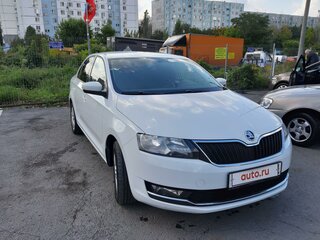 2017 Skoda Rapid I Рестайлинг, белый, 1320000 рублей, вид 1