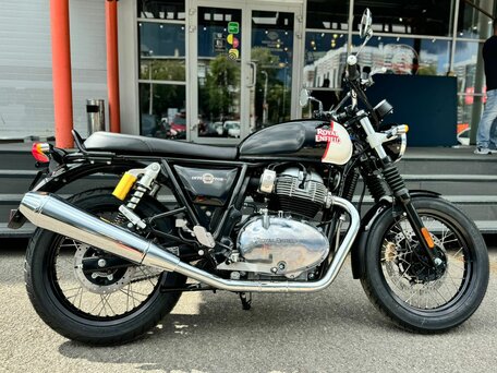 2025 Royal Enfield Interceptor 650, чёрный, 699000 рублей, вид 4