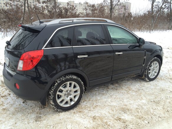 2013 Opel Antara I Рестайлинг, чёрный - вид 4