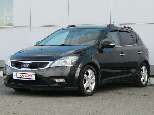 2010 Kia Ceed I Рестайлинг, чёрный, 1200000 рублей - вид 1