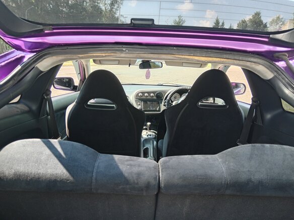 2002 Honda Integra IV, фиолетовый, 900000 рублей - вид 12