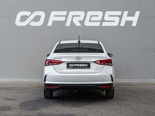 2020 Hyundai Solaris II Рестайлинг, белый, 1590000 рублей, вид 4