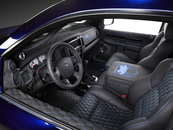 2004 Dodge RAM SRT-10 III (DR/DH), чёрный - вид 4
