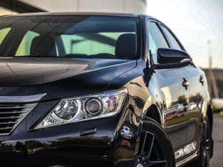 2012 Toyota Camry VII (XV50), чёрный, 1439000 рублей, вид 2