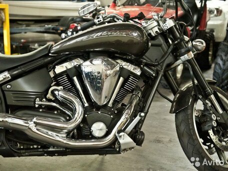 2002 Yamaha XV 1700 Warrior, зелёный, 800000 рублей, вид 1