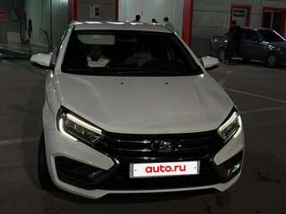 2023 Lada (ВАЗ) Vesta I Рестайлинг (NG), белый, 915000 рублей, вид 1