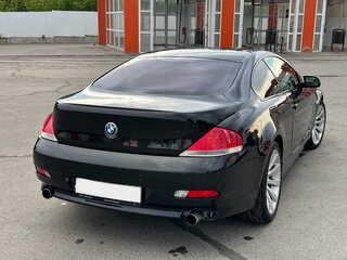 2006 BMW 6 серии 630i II (E63/E64), чёрный, 950000 рублей, вид 4