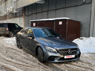 2019 Mercedes-Benz C-Класс 300 d IV (W205) Рестайлинг, серый, 3549000 рублей, вид 2