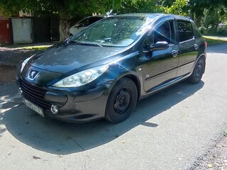 2007 Peugeot 307 I Рестайлинг, чёрный, 500000 рублей, вид 1