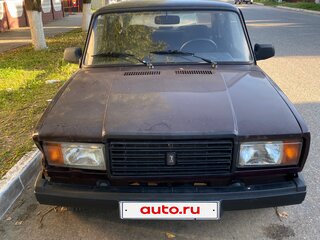 2009 Lada (ВАЗ) 2107, фиолетовый, 75000 рублей, вид 1
