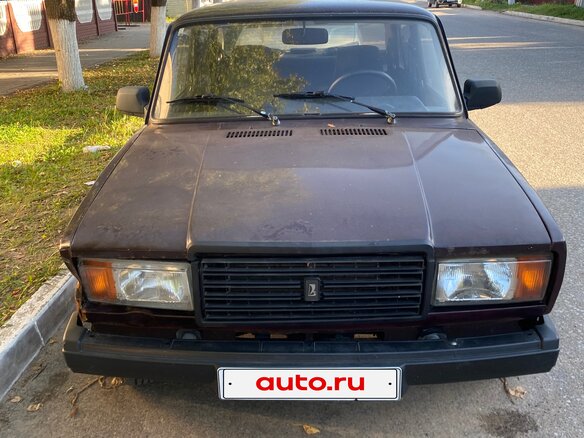 2009 Lada (ВАЗ) 2107, фиолетовый, 75000 рублей