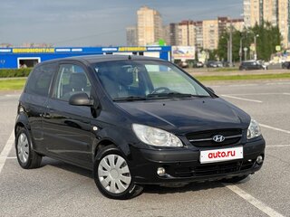 2005 Hyundai Getz I Рестайлинг, чёрный, 1120000 рублей, вид 2