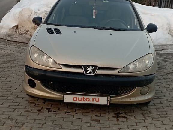 2007 Peugeot 206, серый, 275000 рублей - вид 6