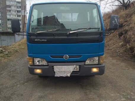 2000 Nissan Atlas, синий, 1150000 рублей, вид 1