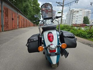 2022 Kawasaki VN900 Vulcan, голубой, 730000 рублей, вид 4