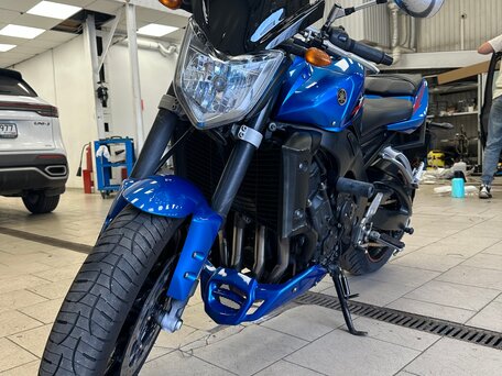2007 Yamaha FZ1, голубой, 630000 рублей, вид 4