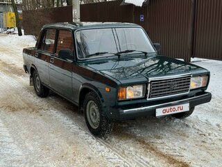 2007 Lada (ВАЗ) 2107, зелёный, 330000 рублей, вид 2