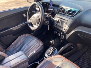 2015 Kia Rio III Рестайлинг, коричневый, 1350000 рублей, вид 4