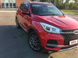2021 Chery Tiggo 4 I Рестайлинг, красный, 1300000 рублей, вид 3