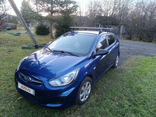 2011 Hyundai Solaris I, синий, 800000 рублей, вид 1