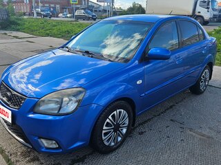 2010 Kia Rio II Рестайлинг, синий, 600000 рублей, вид 1