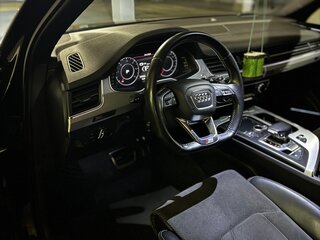 2015 Audi Q7 II (4M), чёрный, 4390000 рублей, вид 4