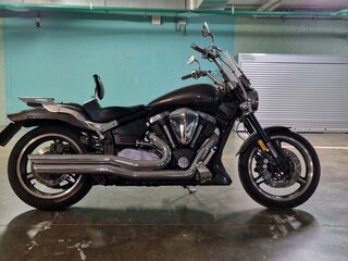 2002 Yamaha XV 1700 Warrior, чёрный, 690000 рублей, вид 1