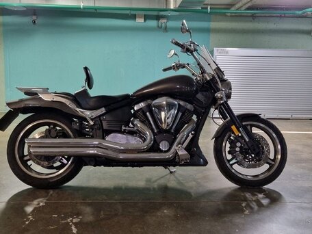 2002 Yamaha XV 1700 Warrior, чёрный, 690000 рублей, вид 1